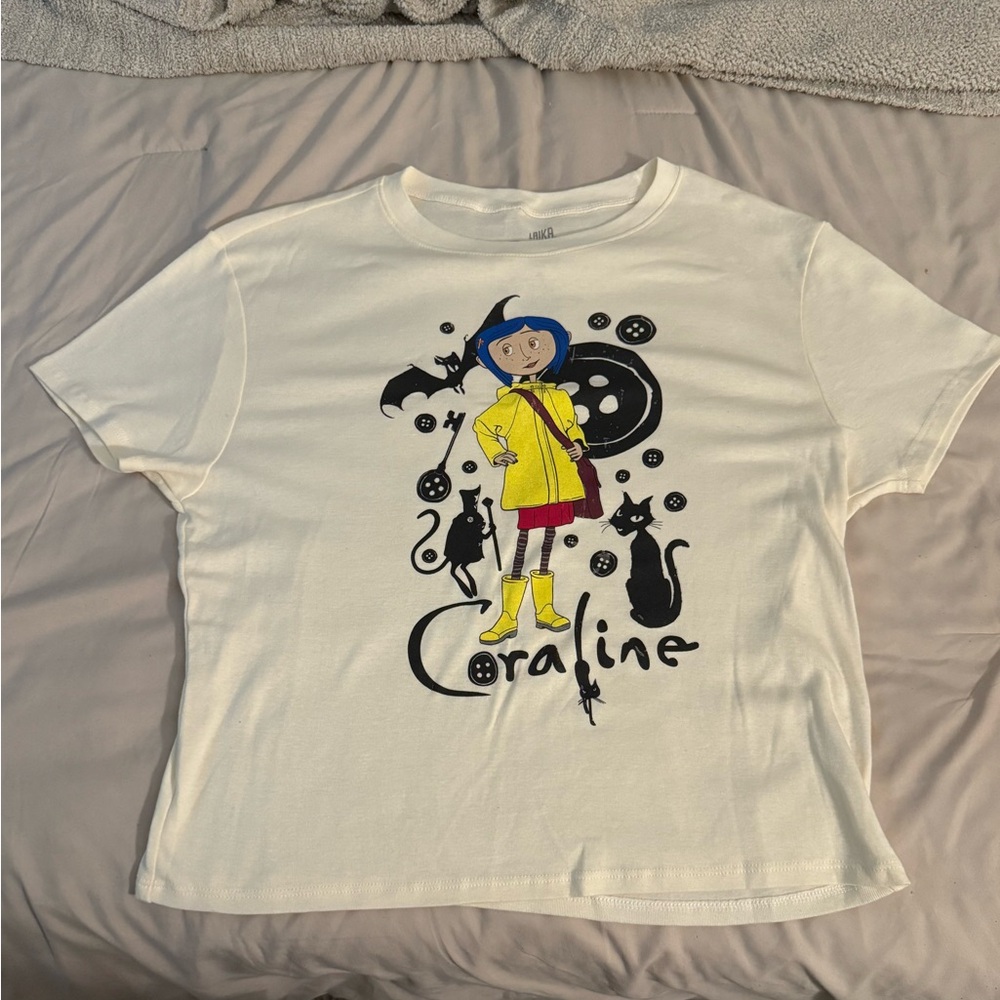 Coraline Crop Graphic T-Shirt